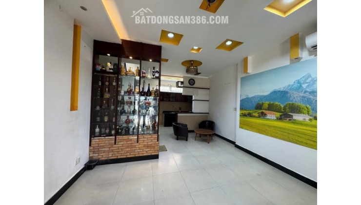 BÁN NHÀ MẶT TIỀN 59M2 4 TẦNG NGANG 5.5M KD ĐỈNH PHAN VĂN TRỊ 12.9 TỶ.